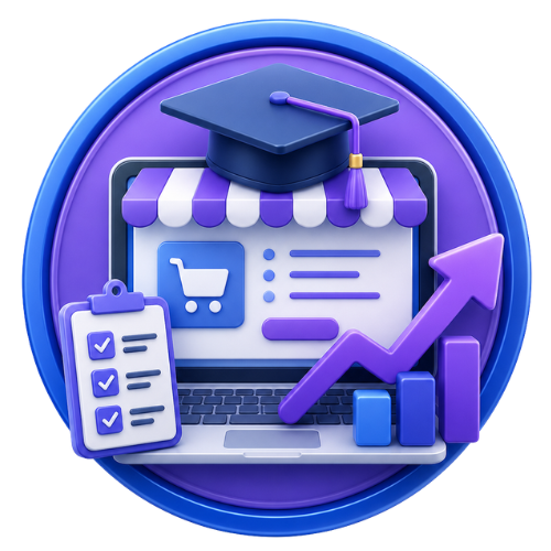 product research and market analysis course icon