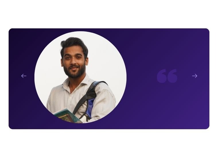 Learner testimonial