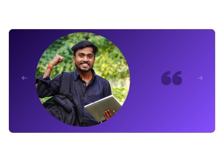 Learner testimonial