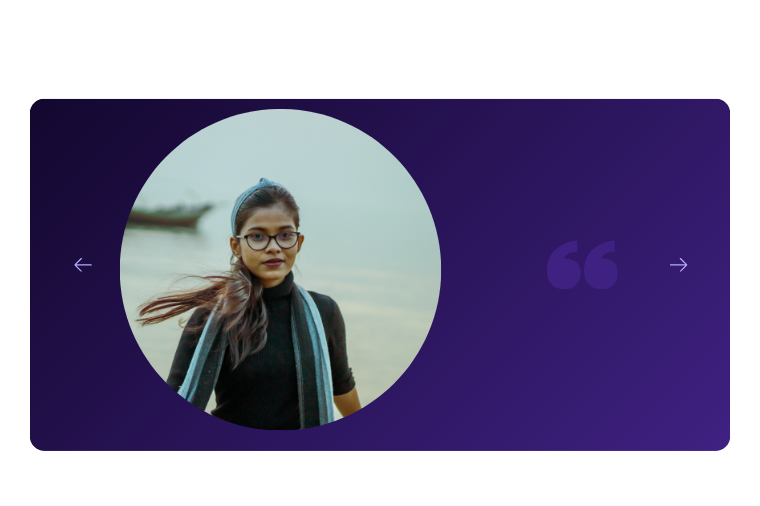 Learner testimonial