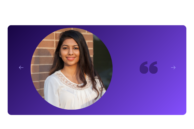 Learner testimonial