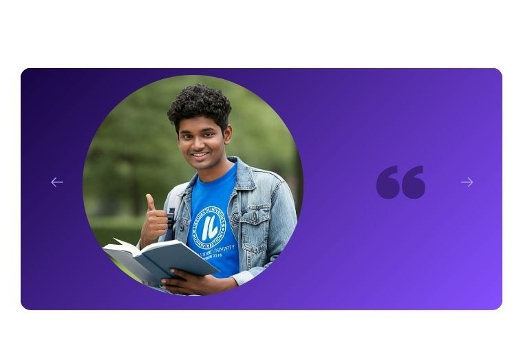 Learner testimonial