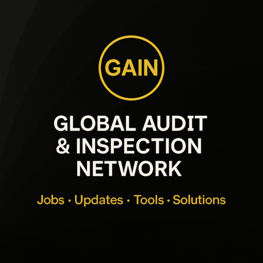 GAIN – Global Audit & Inspection Network