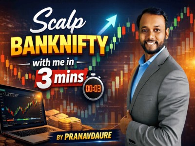 Scalp Banknifty with me in 3 mins